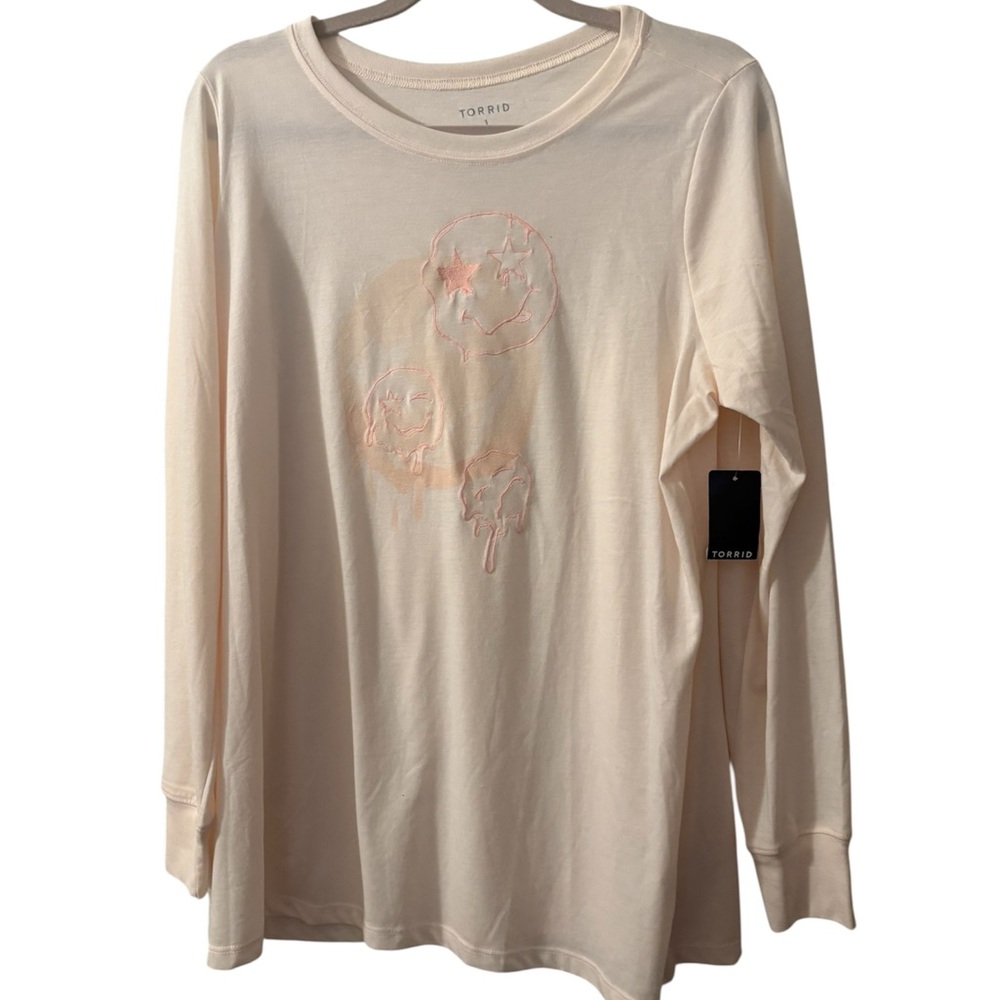 Torrid Long Sleeve T Shirt, NWT Size 1